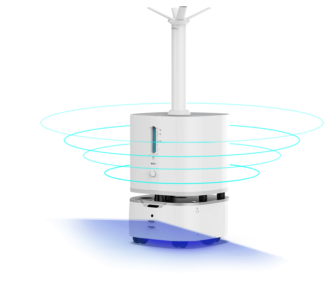 消杀防疫机器人超干雾