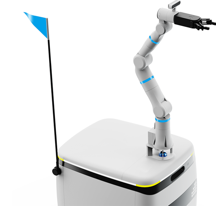 自带机械臂及视觉模块
